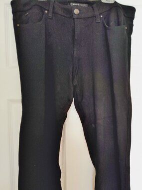 Joe's Jeans Skinny cropped mid rise soft  cropped black jeans size 31